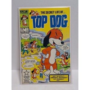 MARVEL STAR COMICS THE SECRET LIFE OF TOP DOG #1 APRIL 1984 FN TO FN+